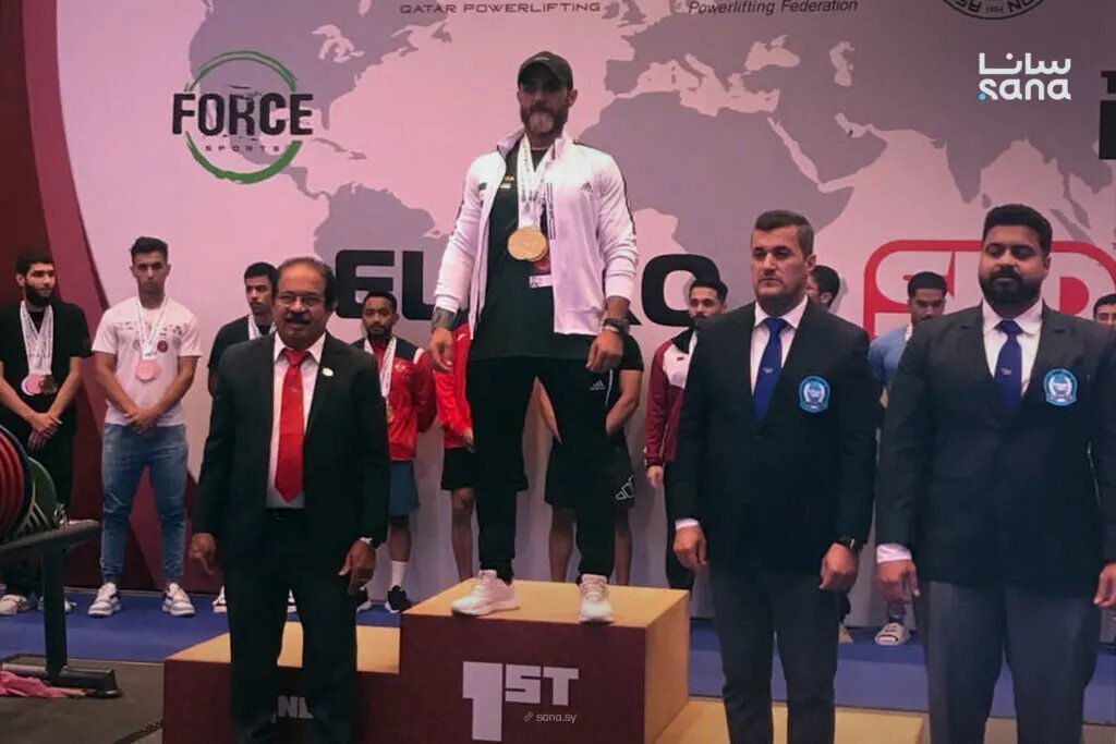 سوريا تتألق في بطولة غرب آسيا للقوة البدنية وتحصد أربع ذهبيات