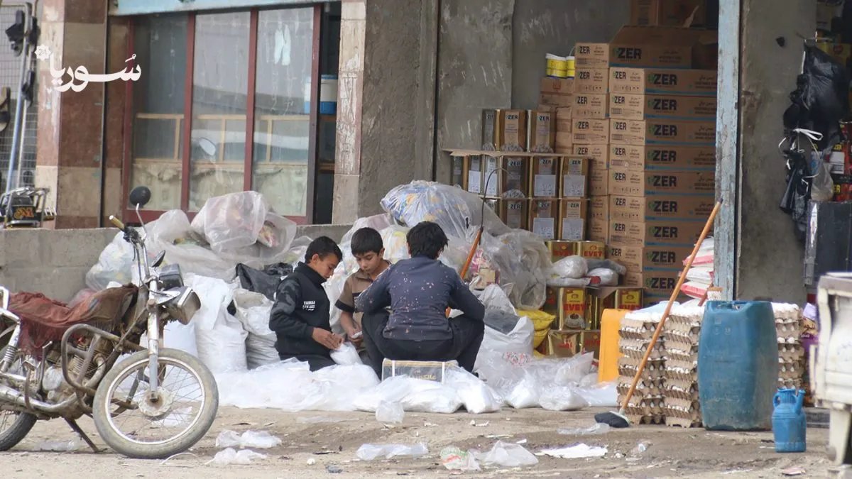 الرقة: تفاقم عمالة الأطفال ينذر بأزمة اجتماعية وإنسانية