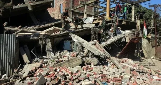 زلزال بقوة 5.6 درجة يضرب منطقة حدودية بين ميانمار والهند