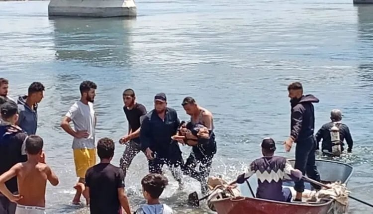 فاجعة في دير الزور: غرق طفلتين في نهر الفرات قرب الشحيل
