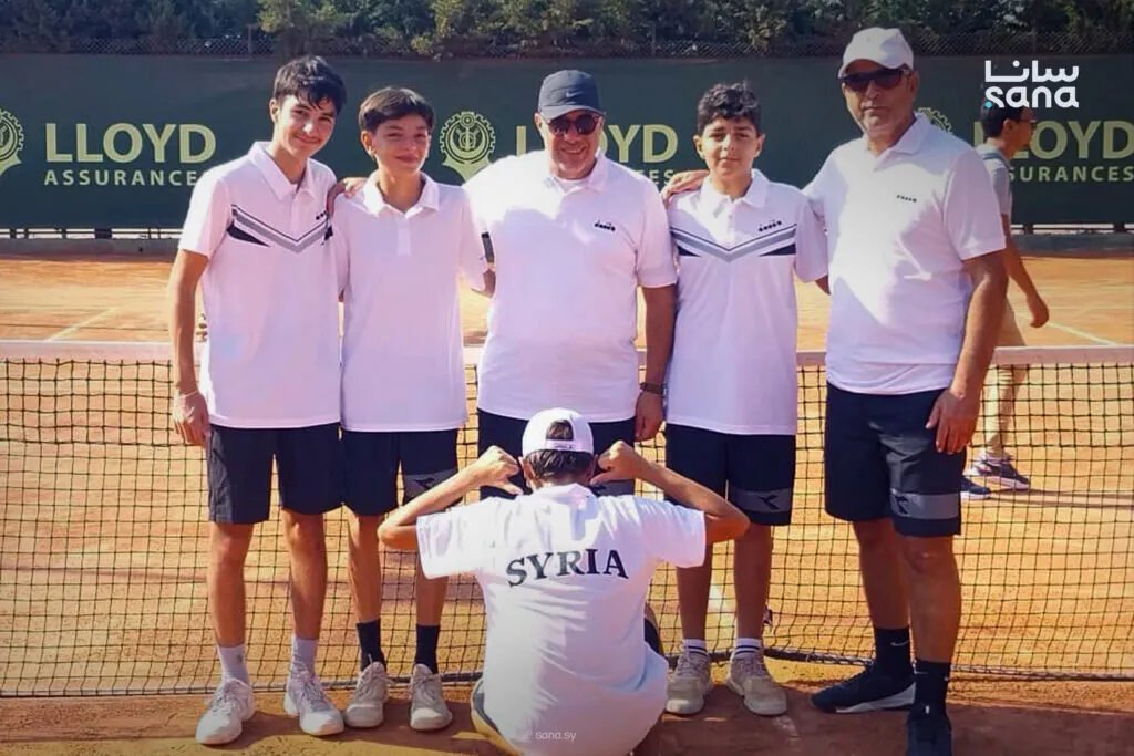 سوريا تحصد برونزية بطولة العرب للناشئين في كرة المضرب بتونس