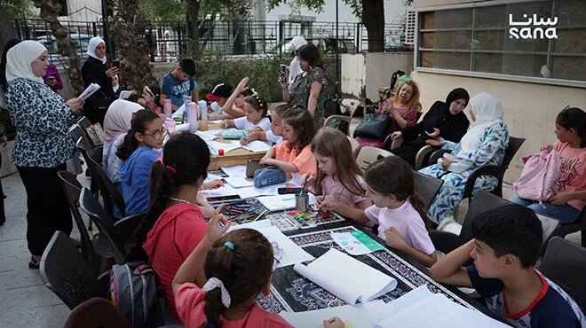 ورشة "قلوب رحيمة" في دمشق: غرس قيم الرفق بالحيوان في نفوس الأطفال من خلال الفن والأدب