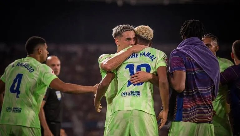 برشلونة ينتفض أمام ليفانتي ويحقق فوزاً مثيراً في الدوري الإسباني