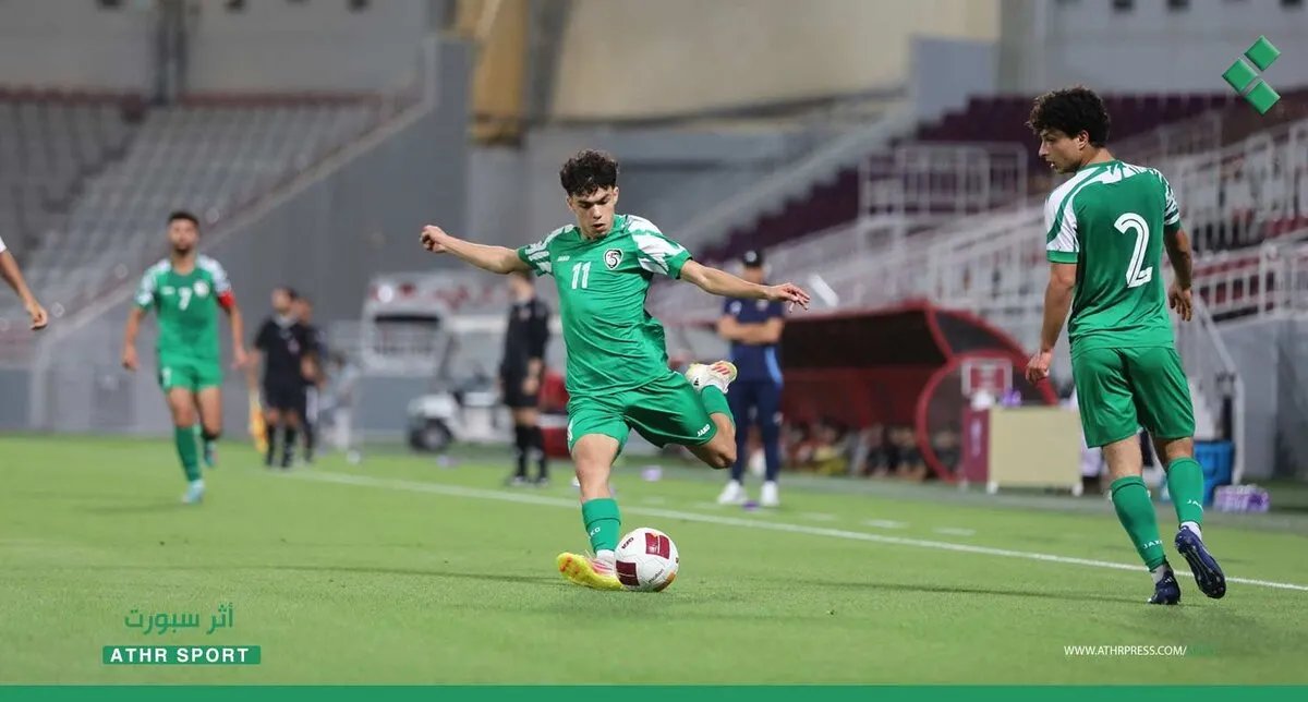 المنتخب الأولمبي السوري يحقق فوزاً ثميناً على قطر استعداداً لتصفيات كأس آسيا