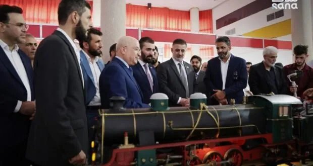 معاون الأمين العام لرئاسة الجمهورية ووزير النقل يتفقدان استعدادات وزارة النقل لمعرض دمشق الدولي الـ 62