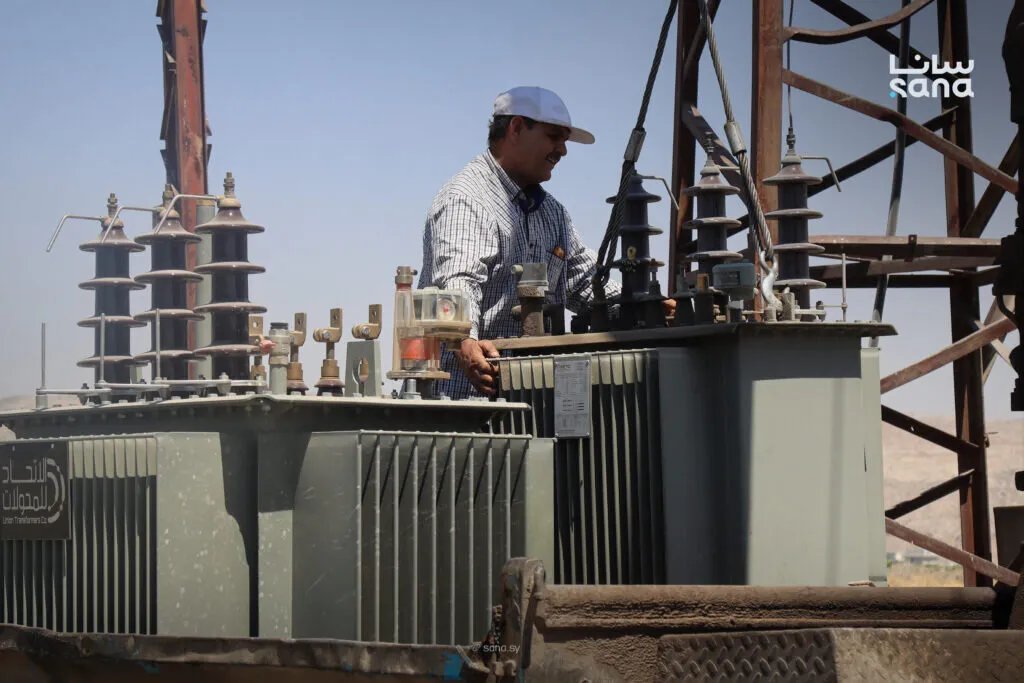 تحسين شبكة الكهرباء في حماة: تركيب محولتين جديدتين في التوينة وقلعة المضيق