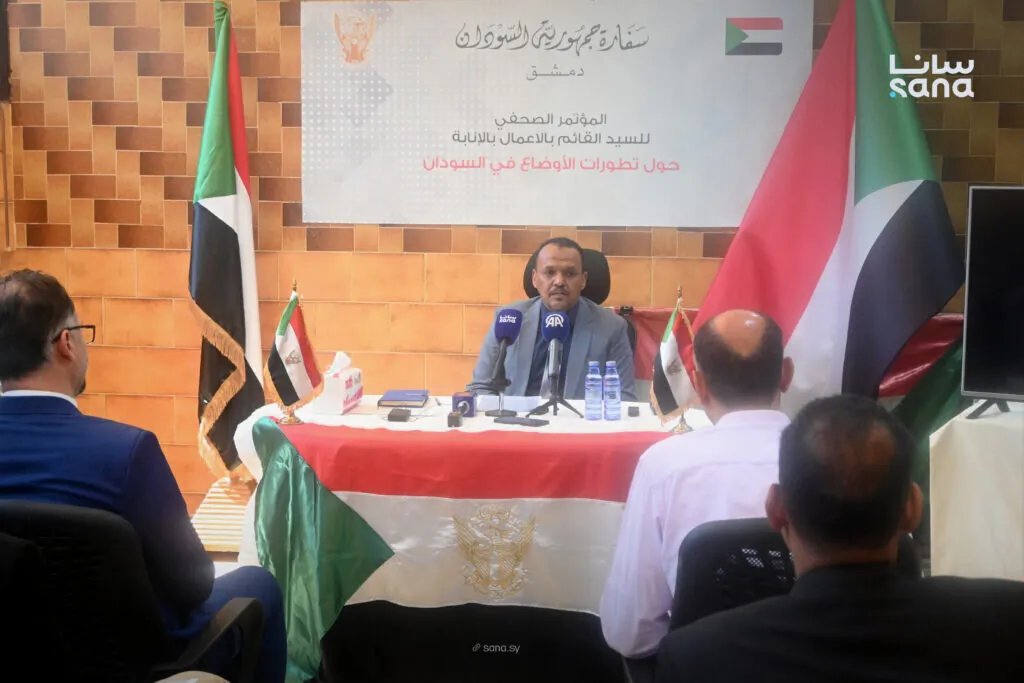 السفارة السودانية بدمشق تستعرض تطورات الأوضاع في السودان وتداعيات تمرد الدعم السريع