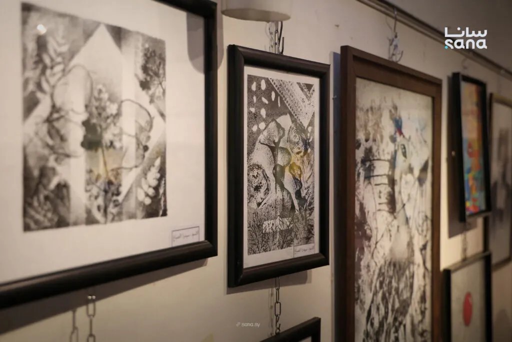 إبداعات شامية تتألق في معرض "أفراح الشام" بالميدان: احتفاء بالفن التشكيلي والحرف اليدوية