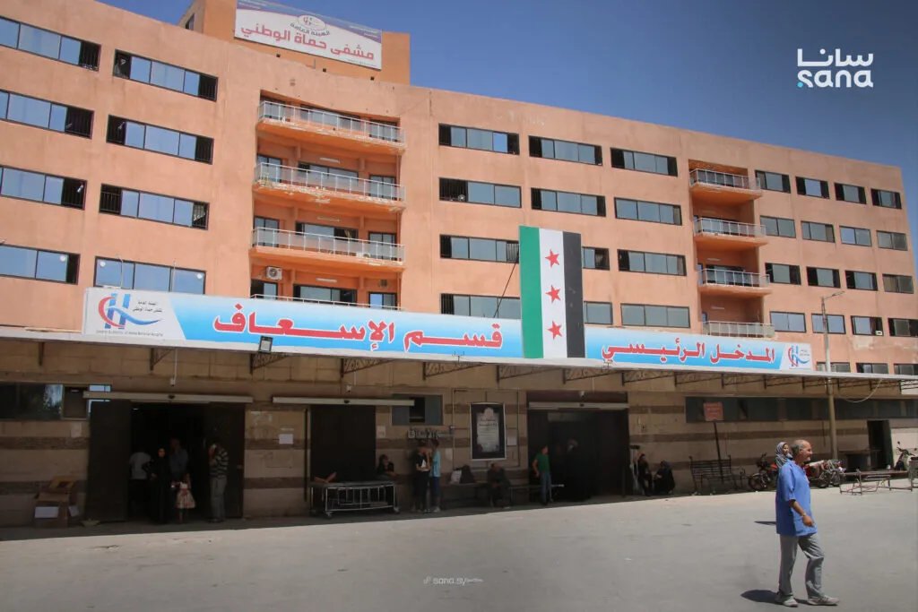 مشفى حماة الوطني يعيد افتتاح قسم العناية العصبية بعد ترميم شامل