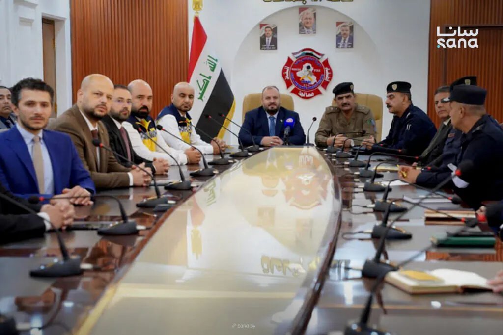 وفد سوري يزور العراق للاطلاع على التجربة العراقية في إدارة الطوارئ والاستجابة للكوارث