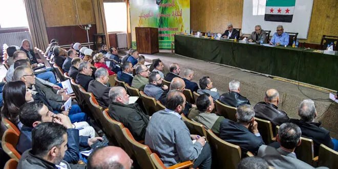 السورية للحبوب تبحث تذليل عقبات استلام محصول القمح من الفلاحين وتوحيد الرؤى للموسم الحالي