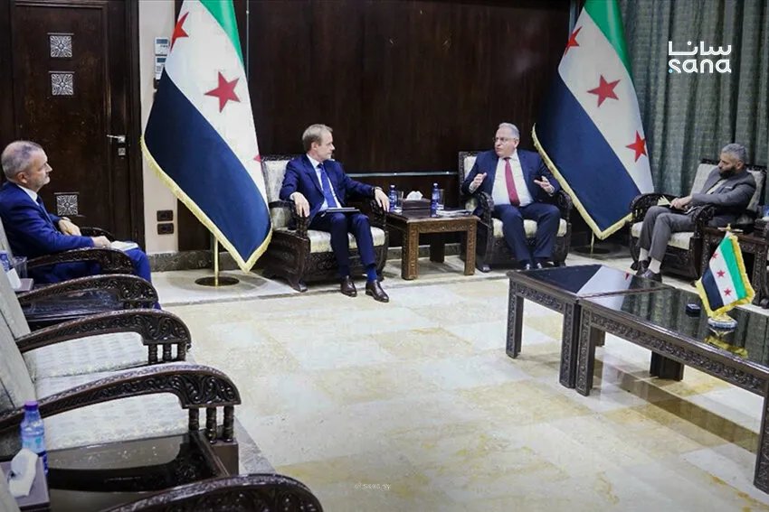 مباحثات سورية فرنسية لتعزيز التعاون المالي وبناء القدرات