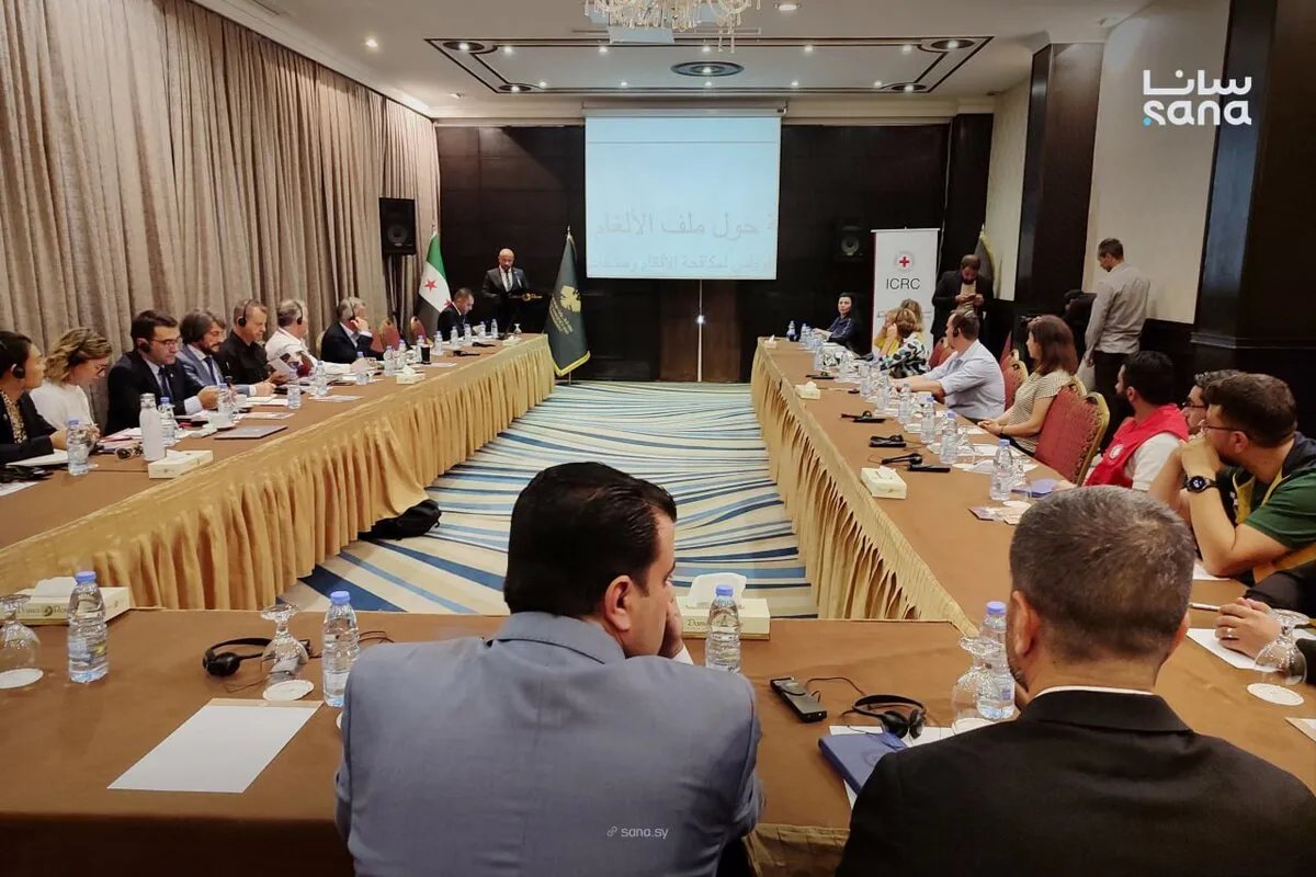 وزارة الطوارئ تناقش إنشاء المركز الوطني للألغام في ورشة عمل بدمشق