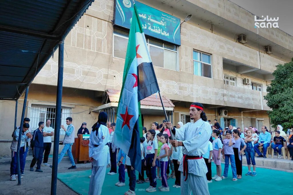 اختتام فعاليات نادي اتحاد عمال درعا الصيفي بعروض إبداعية وتنمية مهارات الأطفال