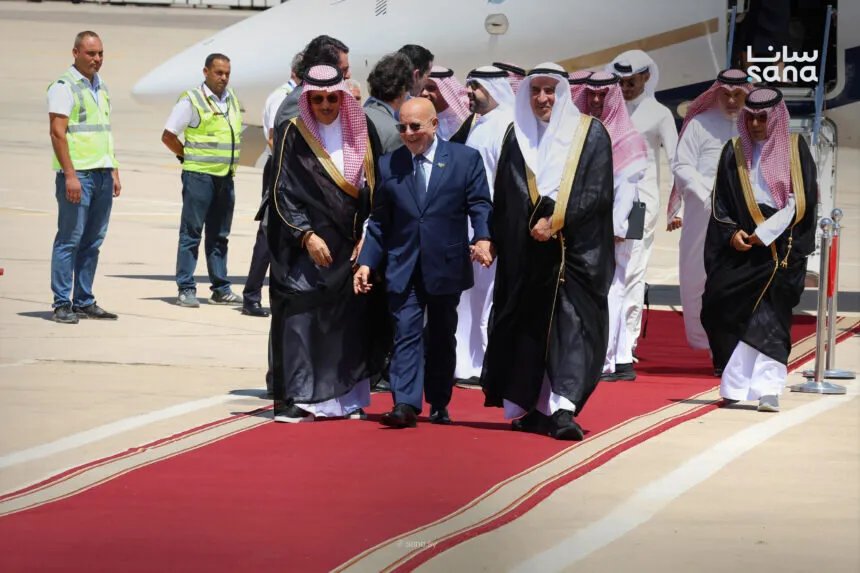 وفد سعودي رفيع المستوى يضم رجال أعمال ومستثمرين يصل دمشق لبحث التعاون الاقتصادي