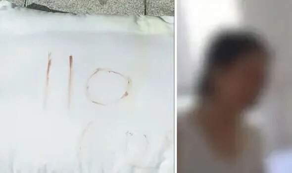 عامل توصيل صيني ينقذ امرأة محتجزة في الطابق الـ 25 بعد كتابة استغاثة بالدم
