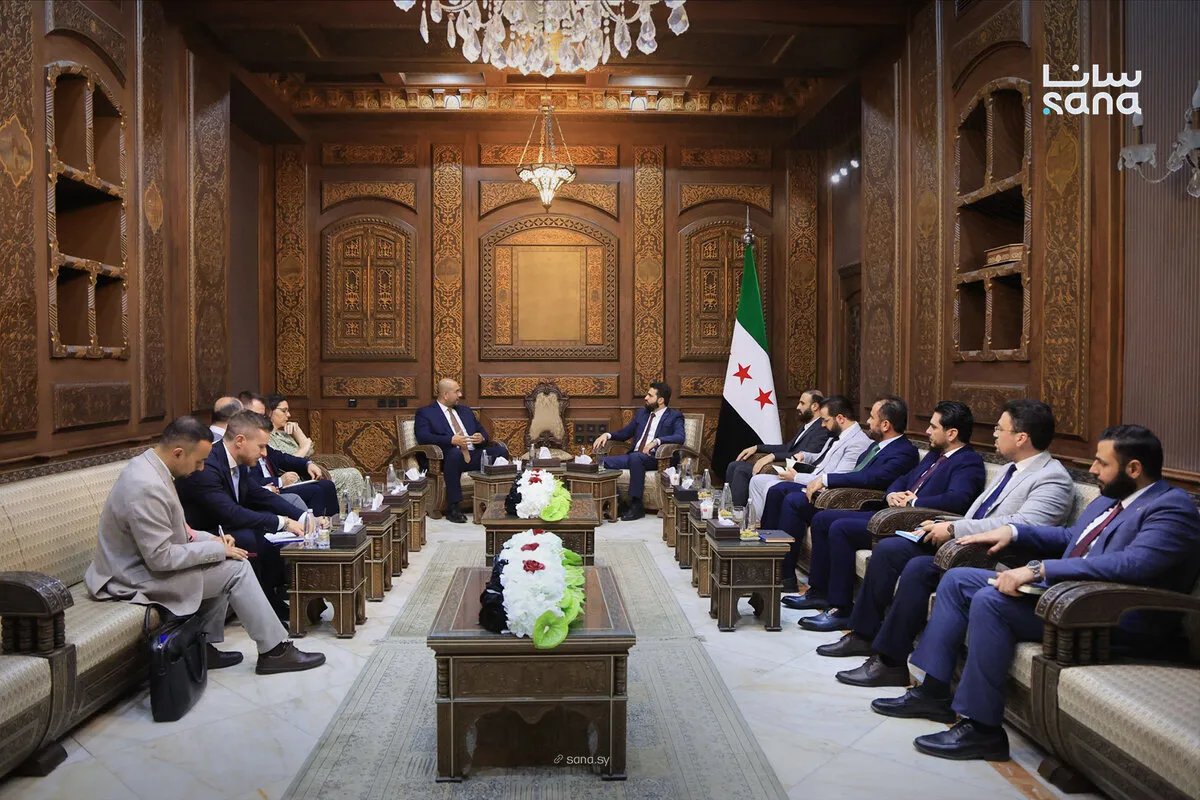 وزير الداخلية السوري يبحث مع المنظمة الدولية للهجرة تعزيز التعاون في المجال الإنساني