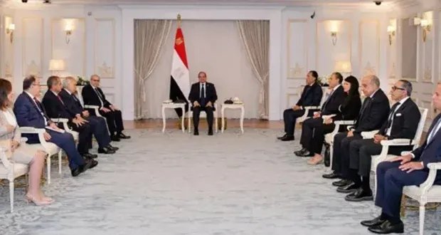 السيسي يؤكد دعم مصر لوحدة لبنان واستقراره خلال استقباله رئيس الوزراء سلام