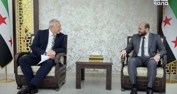 وزير الطاقة يبحث مع غولف ساند فرص إعادة تأهيل الحقول النفطية في سوريا