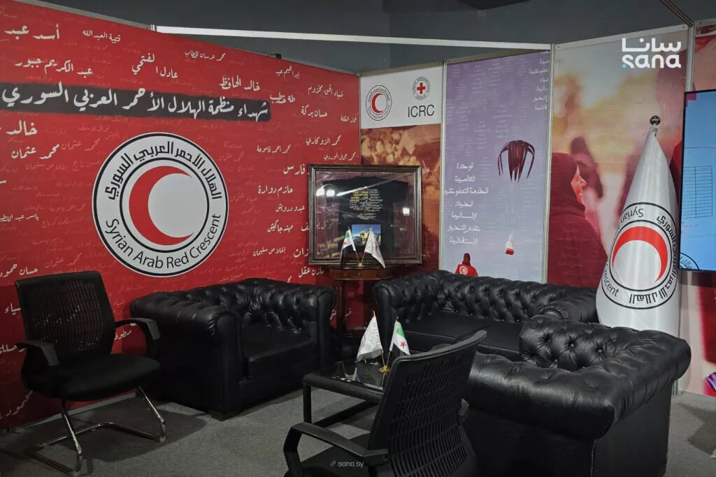 الهلال الأحمر السوري يعزز حضوره في معرض دمشق الدولي بخدمات إسعافية وتوعوية شاملة