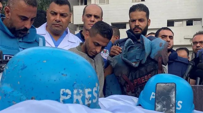 نقابة الصحفيين الفلسطينيين تحذر من دعوات إسرائيلية صريحة لاستهداف إعلاميي غزة