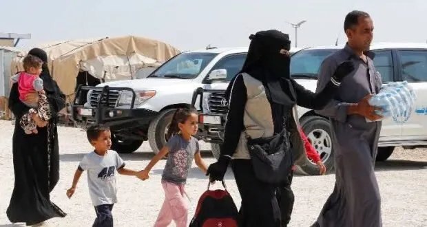 عودة أكثر من 2800 نازح: تفاصيل عودة 566 أسرة من مخيم العريشة بالحسكة إلى ديارهم