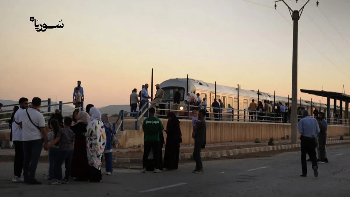 مؤسسة الخطوط الحديدية السورية تسيّر رحلات قطار مجانية لزوار معرض دمشق الدولي