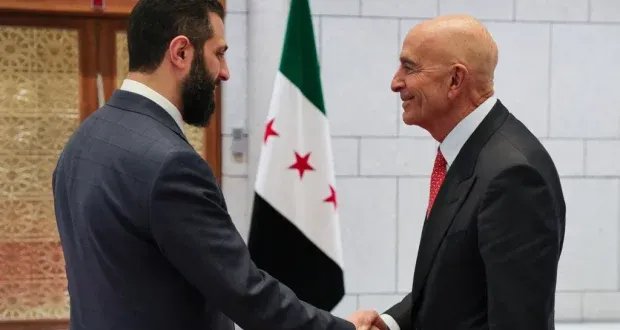 توم برّاك: أهداف أحمد الشرع السورية تتقاطع مع المصالح الأمريكية في التفاوض مع إسرائيل