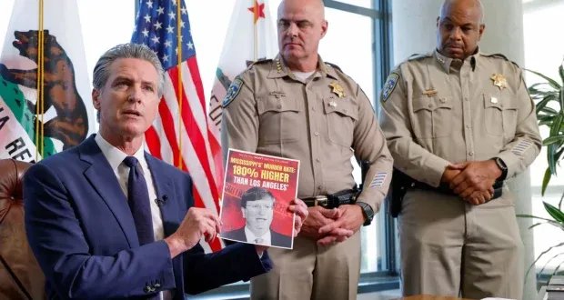 نيوسوم يهاجم سياسات ترمب ويتهمه بـ"عسكرة" المدن الأمريكية