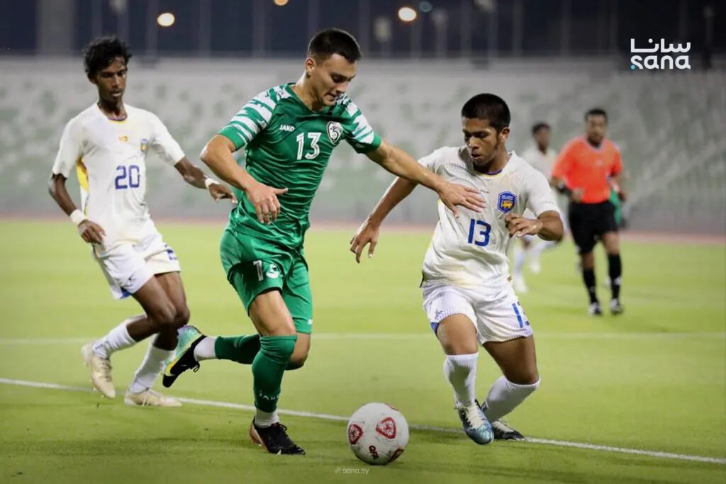 فوز ساحق: منتخب سوريا الأولمبي يتغلب على سريلانكا ودياً بثلاثية نظيفة في الدوحة