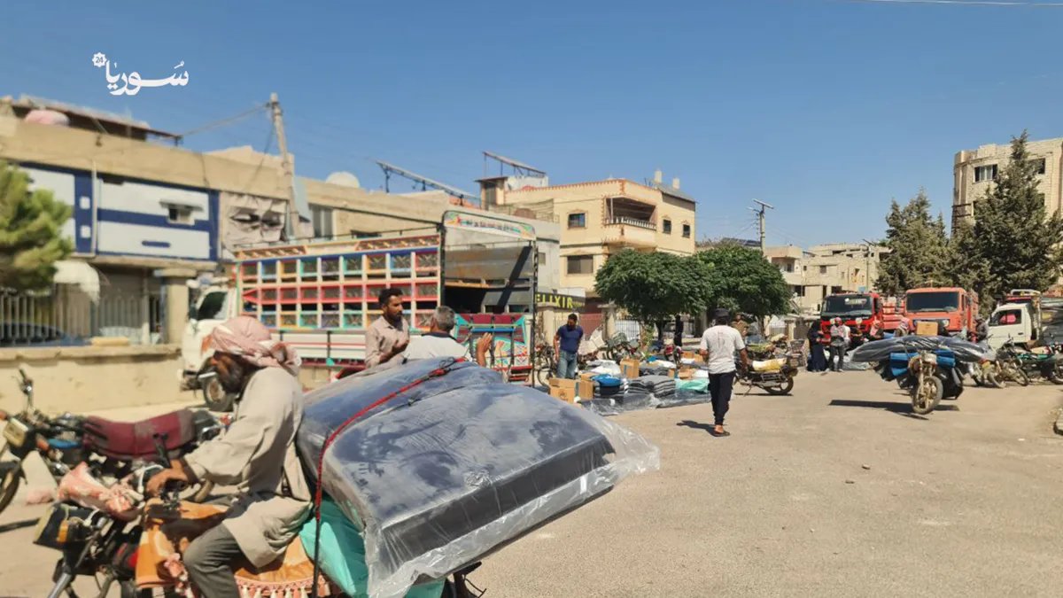 تفاقم أوضاع مهجّري السويداء في نوى ومطالبات بتسريع وتيرة توزيع المساعدات