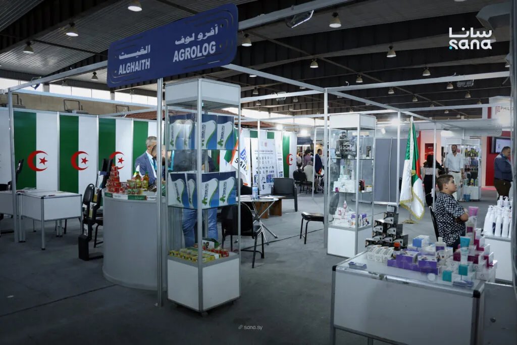 الجزائر تدعم الاقتصاد السوري في معرض دمشق الدولي وتؤكد على التضامن