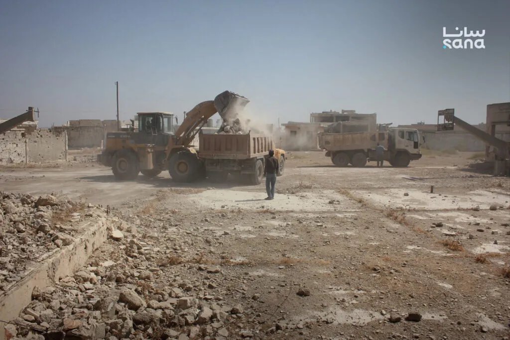 حملة "حماة تنبض من جديد" تعيد الحياة إلى مرافق حيوية في ريف حماة الشمالي