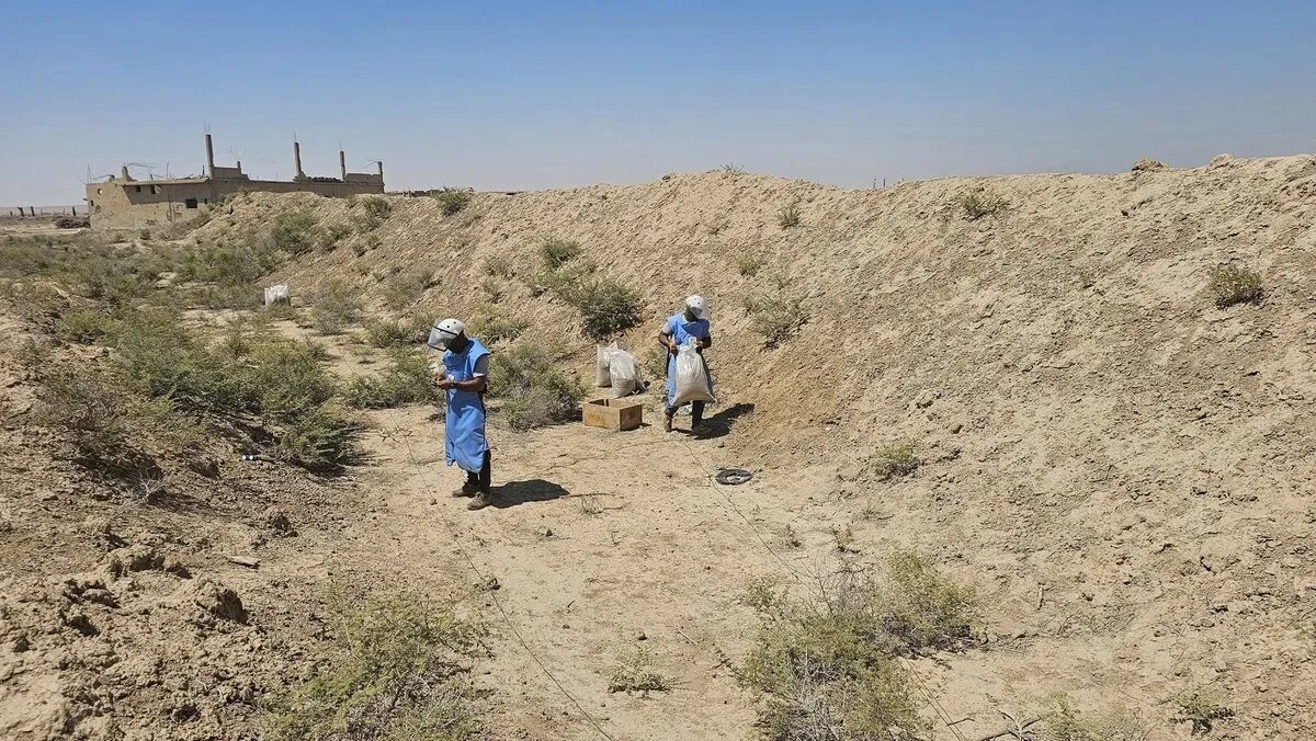 دير الزور: حملة مكثفة لإزالة الألغام في المريعية لتأمين عودة آمنة للأهالي