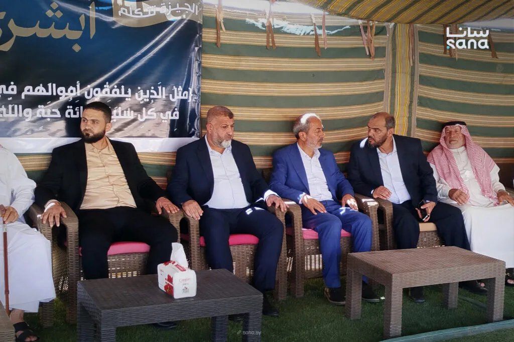 الجيزة تطلق حملة "أبشري حوران" وتجمع تبرعات بقيمة 3 مليارات ليرة لدعم درعا