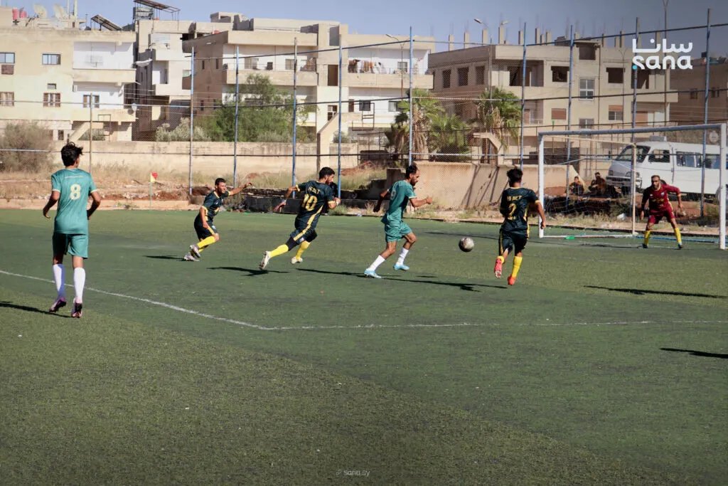 جاسم يتغلب على الشجرة ويصعد في بطولة كأس شهداء درعا وسط حضور جماهيري لافت