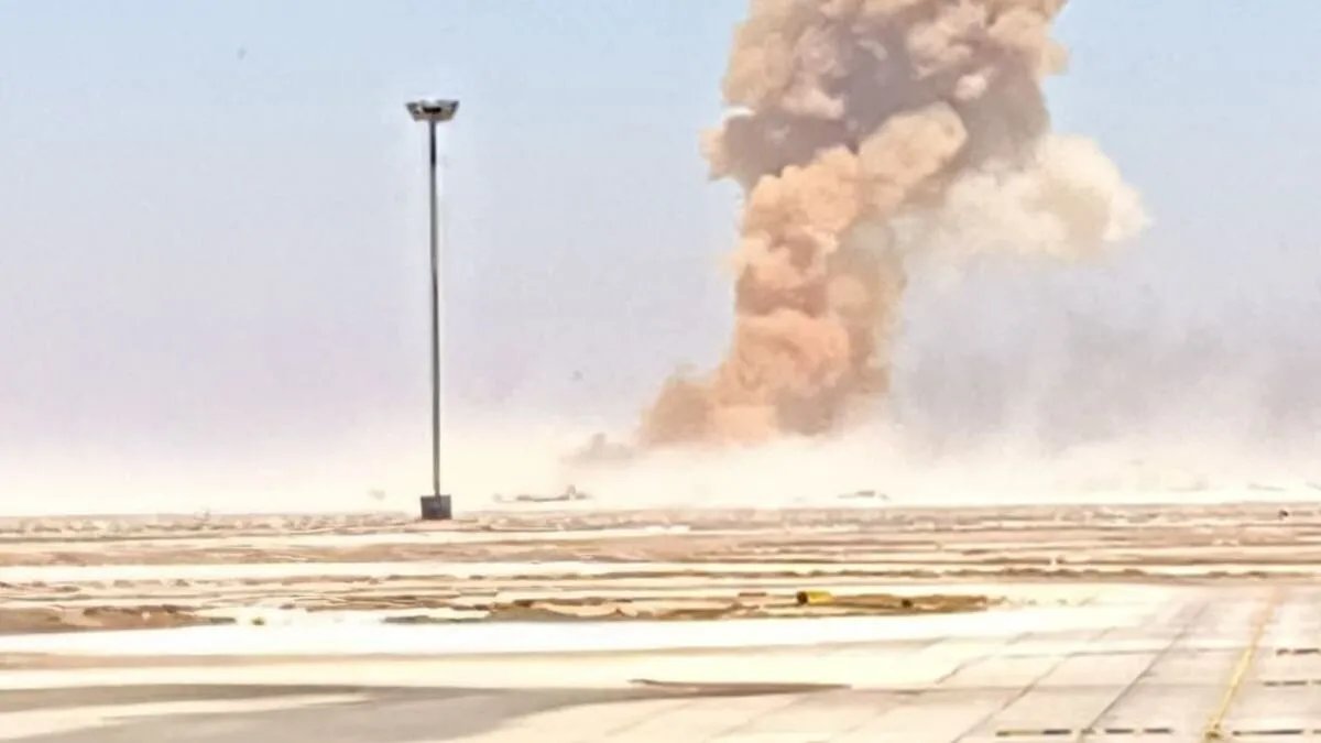 توضيح حول دوي الانفجارات قرب مطار دمشق: تفجير مخلفات حرب لا يؤثر على حركة الملاحة