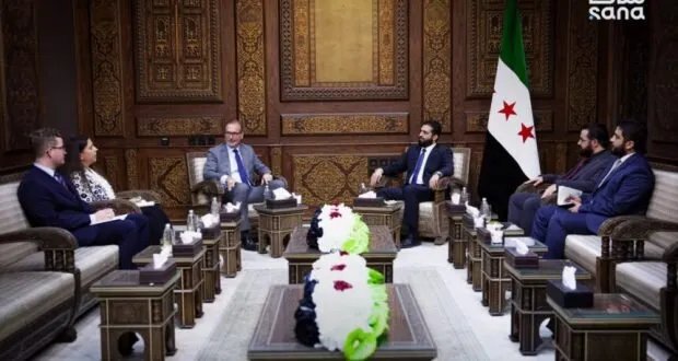 وزير الداخلية السوري يبحث مع وفد ألماني تعزيز التعاون الأمني