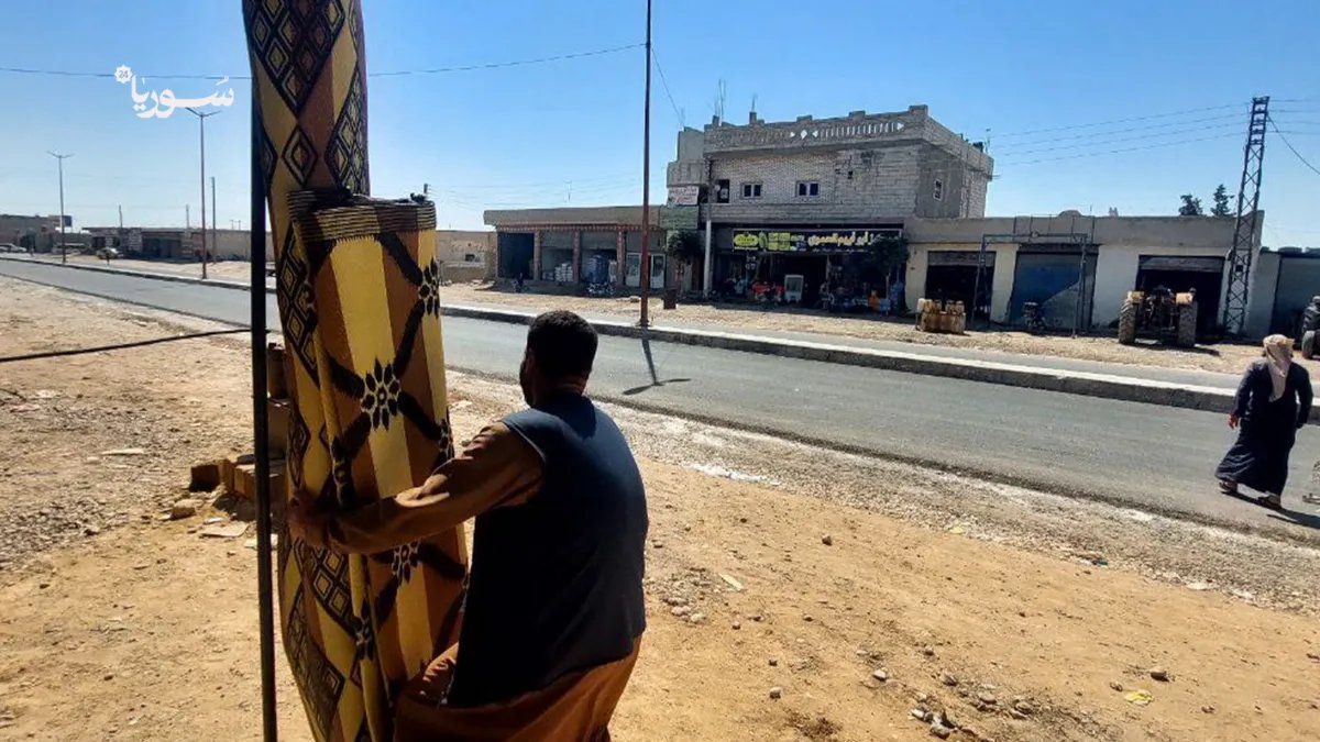 من حلب إلى الرقة: قصة علي العلي وكفاح يومي في تجارة الحصير