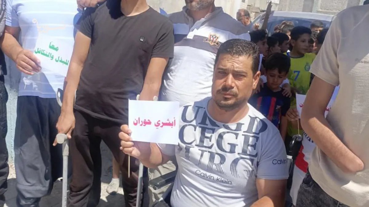 نادي نوى الرياضي يطلق مبادرة لدعم حملة "أبشري حوران" بمسير رياضي