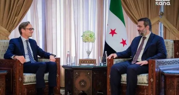 وزير الخارجية السوري يبحث مع مسؤول ألماني تعزيز العلاقات الثنائية وقضايا إقليمية