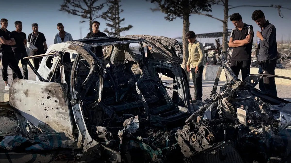 مقتل شخص في استهداف سيارة مدنية قرب مطار حلب الدولي بطائرة مسيرة