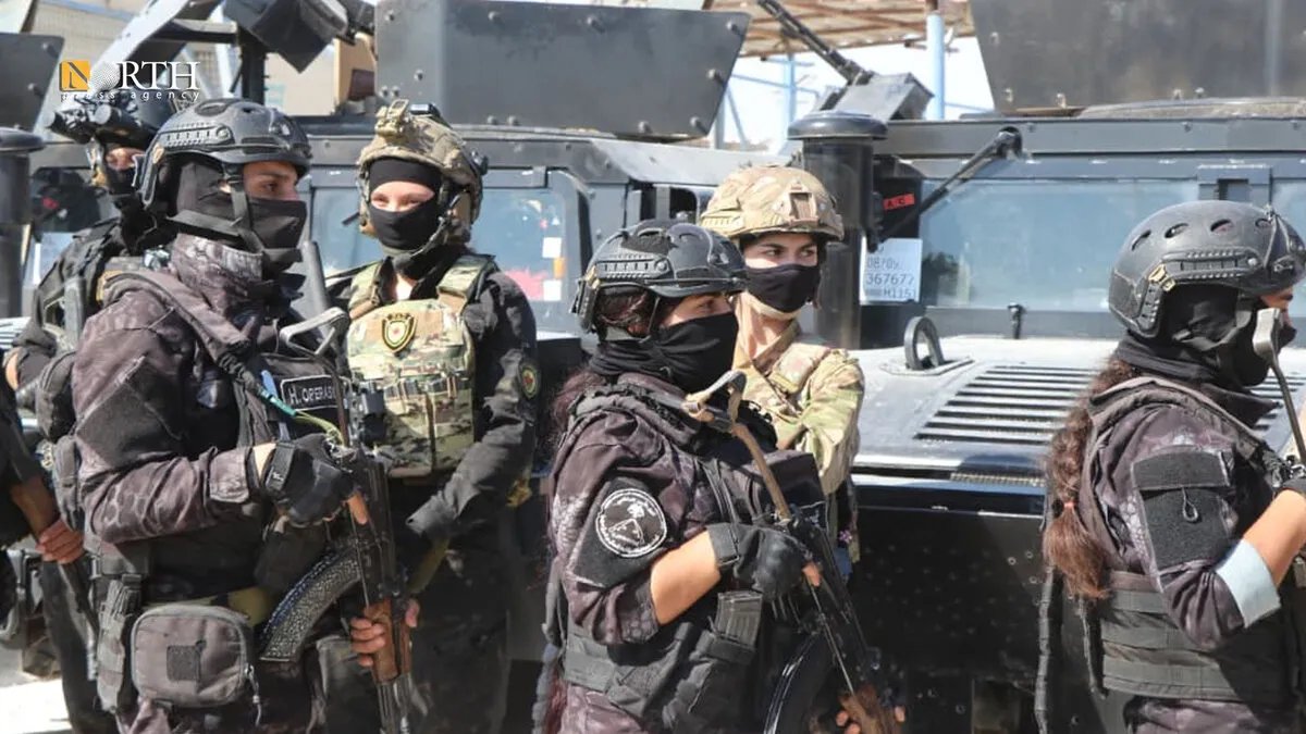 عملية أمنية واسعة في مخيم الهول بالحسكة الذي يأوي عائلات من تنظيم داعش