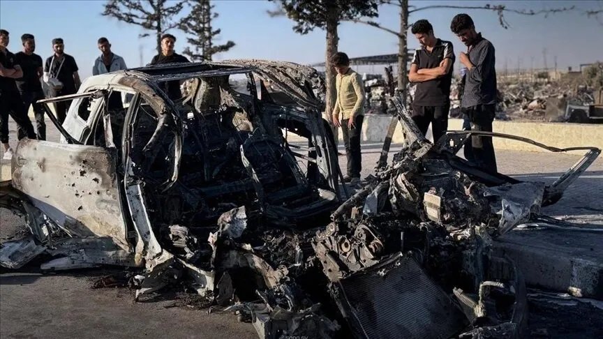 مقتل شخص في حلب إثر استهداف طائرة مسيرة مجهولة لسيارة