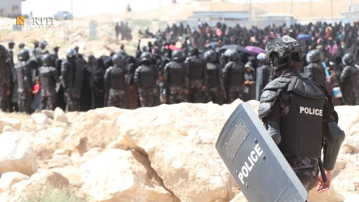 الأسايش تطلق عملية "الإنسانية والأمن" في مخيم الهول لحماية المدنيين ومواجهة داعش