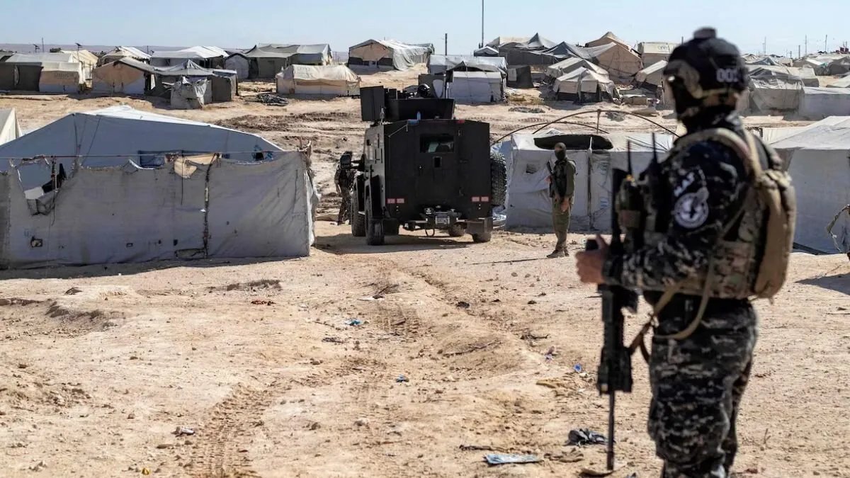 حملة أمنية واسعة في مخيم الهول بعد محاولة هروب جماعي وتصاعد هجمات داعش