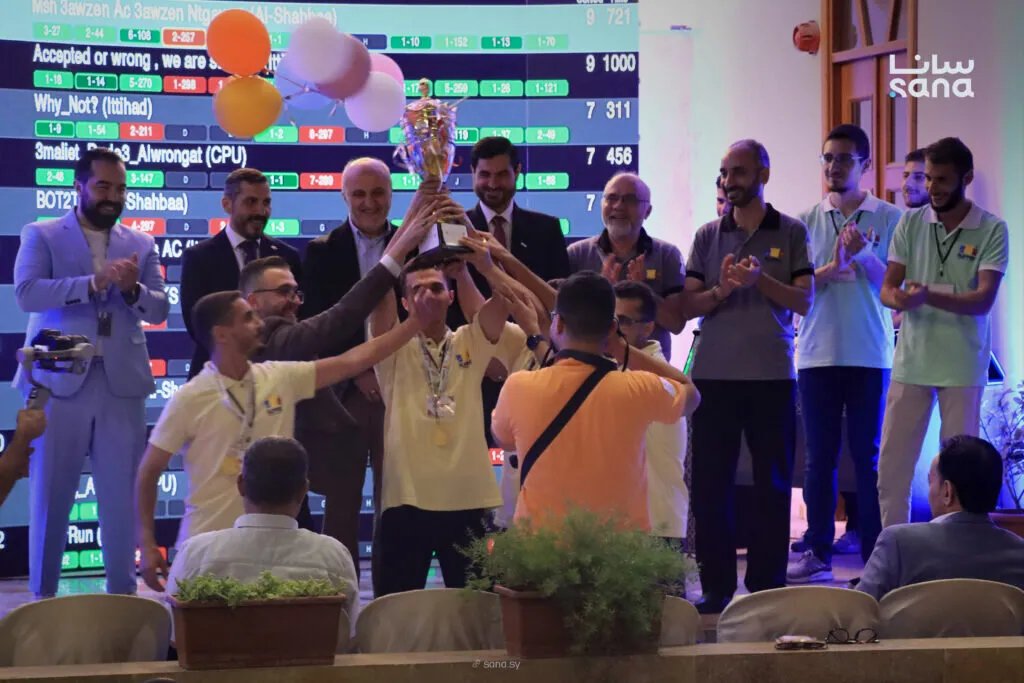 جامعة الشهباء تتصدر المسابقة البرمجية لجامعات الشمال السوري: تتويج للإبداع والابتكار