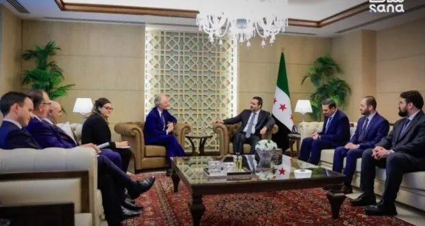 وزير الخارجية السوري يبحث مع بيدرسون آخر تطورات الأوضاع في المنطقة