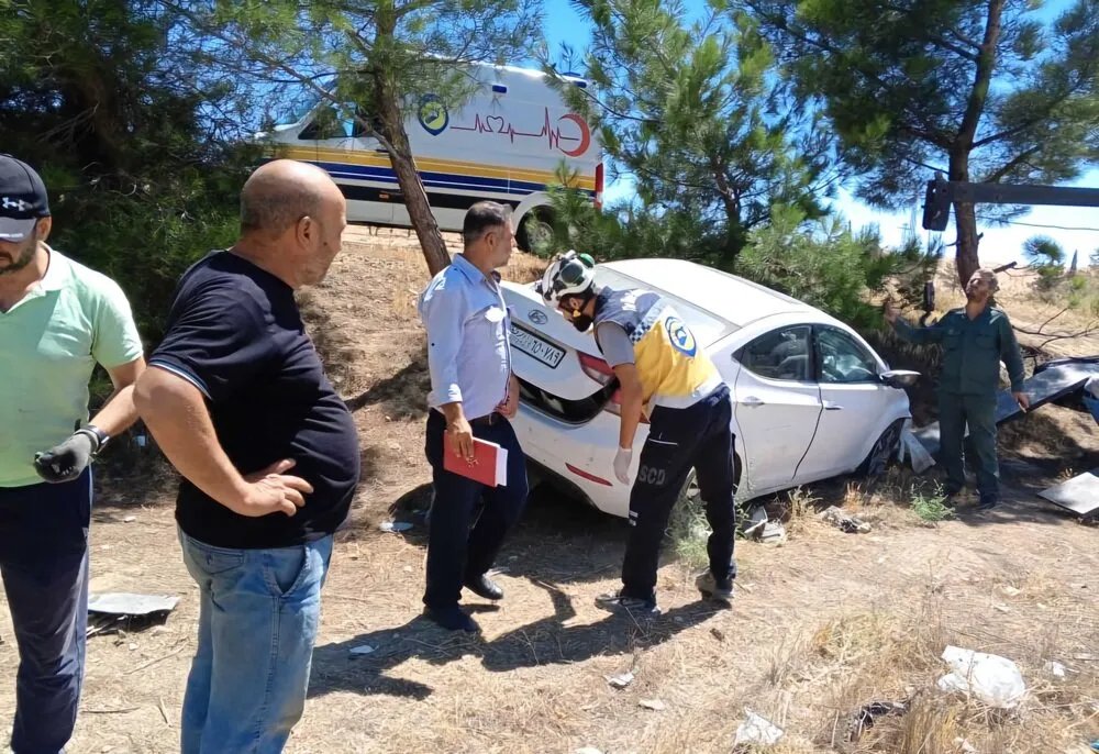 سوريا: مصرع شخص وإصابات متعددة في حوادث سير متفرقة بحلب وإدلب وريف دمشق