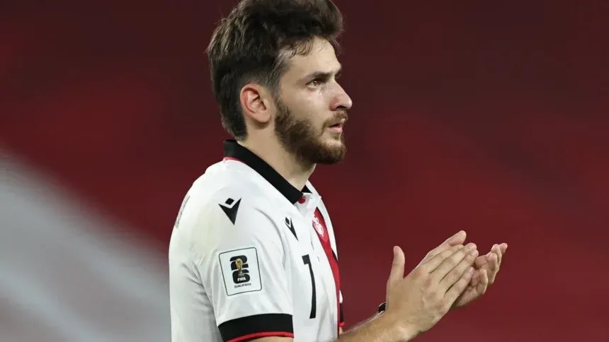 جورجيا تسحق بلغاريا بثلاثية نظيفة في تصفيات كأس العالم